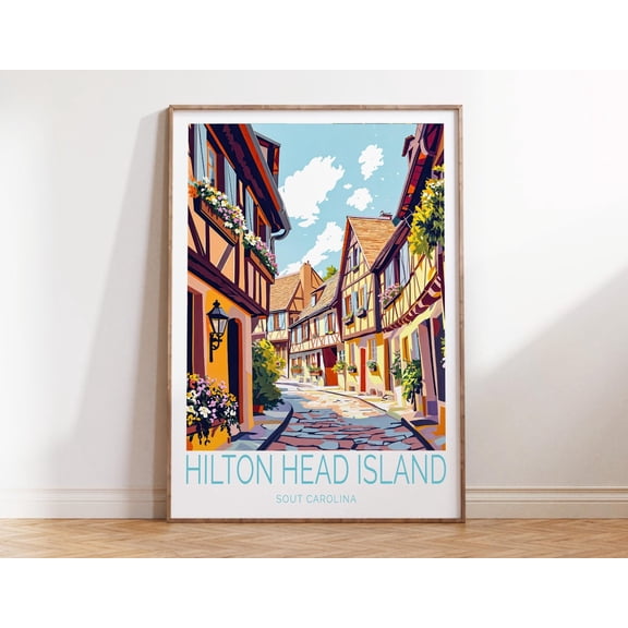 Hilton Head Island South Carolina Nature Wall Art Unframed Paper Print