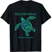 Hilton Head South Carolina Sea Turtle Souvenir T-Shirt, Vintage Birthday Gift
