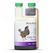 Hilton Herbs Daily Hen Health Poultry Supplement 1.05 Pint Liquid Health and Vitality Support for Chickens Ducks and Birds