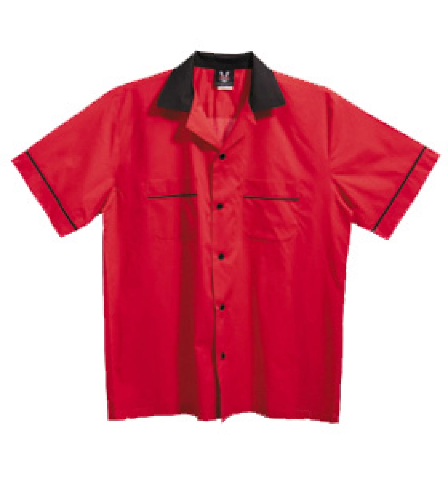 Hilton GM Legend Bowling Shirt, Black & White, Medium