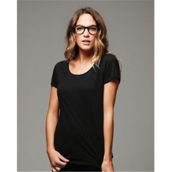 Hilton BLLA-Black-L Apparel Ladies Bella, Black - Large