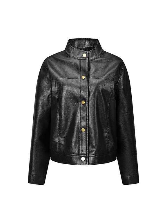 Women's Button Solid Jacket