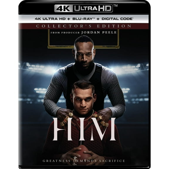 HIM (2025) (Collector's Edition) (4K Ultra HD + Blu-ray + Digital Copy), Horror, Universal
