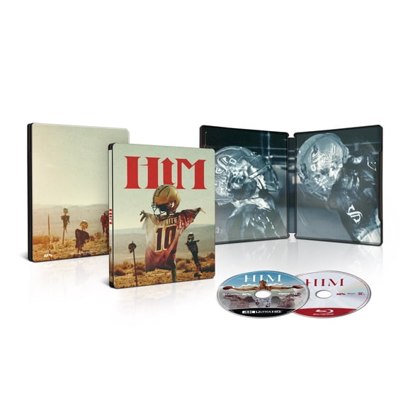 HIM (2025) (Limited Edition Steelbook) (4K Ultra HD + Blu-ray + Digital Copy), Horror, Universal