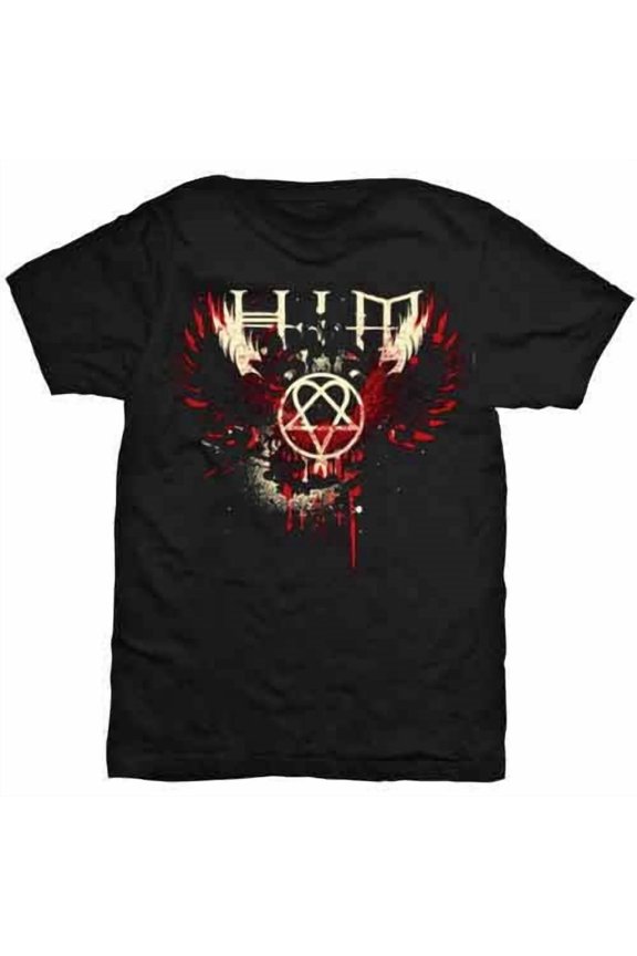 Him - Wings Splatter (T-Shirt)