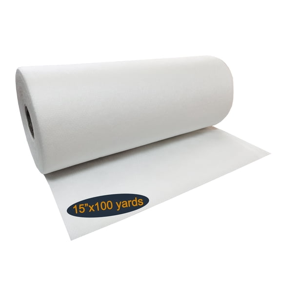 HimaPro No Show Invisible Mesh Machine Embroidery Stabilizer Roll - Light to Medium Weight (15 inch x 100 Yard) - Made of Nylon