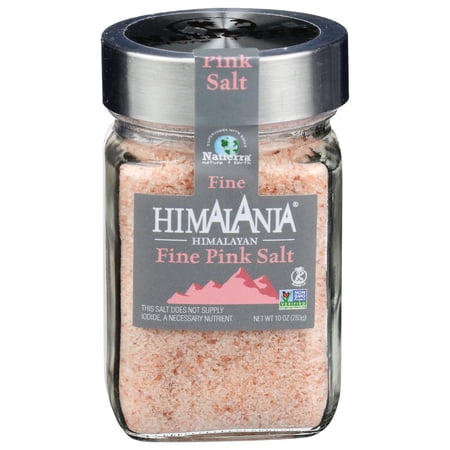 Himalania Fine Pink Salt, 10 Ounce Jar -- 6 per Case.