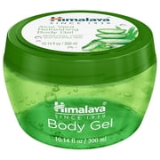 Himalaya Aloe Vera Refreshing Body Gel with Real, Soothing Aloe Vera, 10.14 fl oz 150 ml