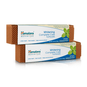 Himalaya Botanique Whitening Complete Care Toothpaste, Peppermint Flavor, 5.29 oz, 2 Pack