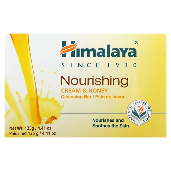 Himalaya Cream & Honey Nourishing Cleansing Bar 4.41 oz