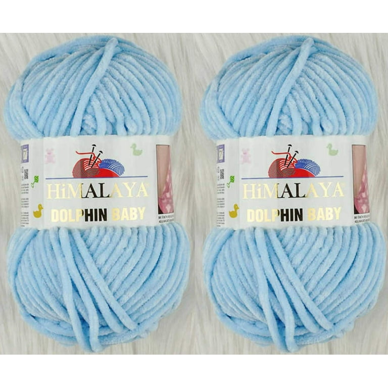 Himalaya Dolphin Baby Knitting Crochet Yarn 100g Super Soft Bulky