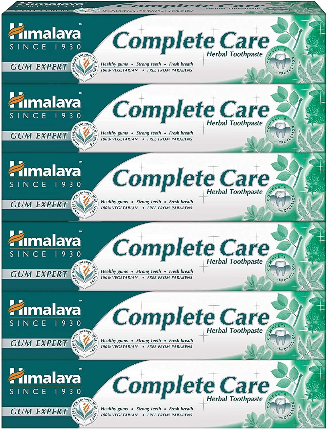 Himalaya Gum Expert Complete Care Herbal Toothpaste 6Pieces of 75 ml