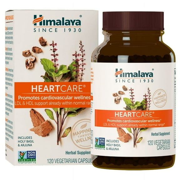 Himalaya HeartCare for Daily Wellness, 720mg, 120 Capsules, 1 Month Supply