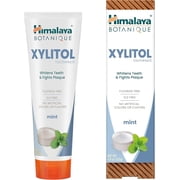 Himalaya Botanique Xylitol Toothpaste, Mint Flavor, Fluoride-Free Toothpaste, 4 oz