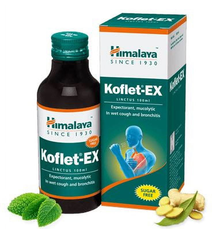 Himalaya KofletEX Sugar Free Linctus syrup, 100 ml