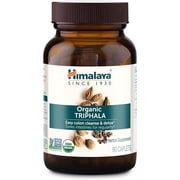 Himalaya Organic Triphala, Colon Cleanse & Digestive Supplement for Occasional Constipation, 90 Caplets, 3 Month Supply