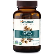 Himalaya Organic Triphala, for Colon Cleanse, Detox & Occasional Constipation, 60 Caplets