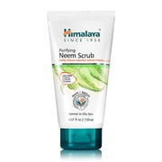 Himalaya Purifying Neem Scrub for a Deep Clean, Exfoliate and Purifies for Clean and Radiant Skin, 5.07 oz
