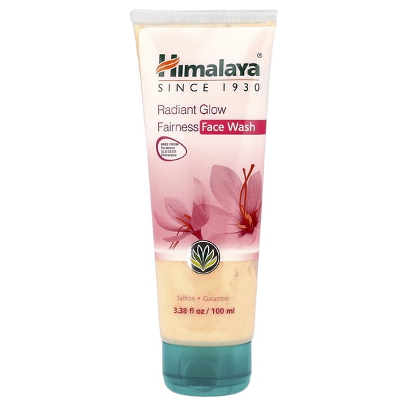 Himalaya Radiant Glow Fairness Face Wash, 3.38 fl oz (100 ml)