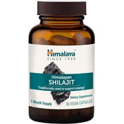 Himalaya Shilajit Extract Natural Supplement, Supports Energy, 60 Capsules