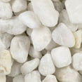 thumbnail image 1 of Himalaya White Marble 0.5 cu. ft. per Bag (0.25 in. to 0.75 in.) Natural Bagged Pebbles, 1 of 10