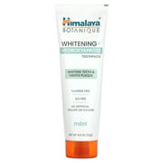 Himalaya Botanique Whitening + Hydroxyapatite Toothpaste, Mint Flavor, Nano Hydroxyapatite, 4 oz