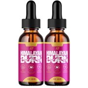 Himalayan Burn Drops   HimalayanBurn Drops Extra Strength All Natural Healthy Organic Support, 2 Pack, 2 Month Supply