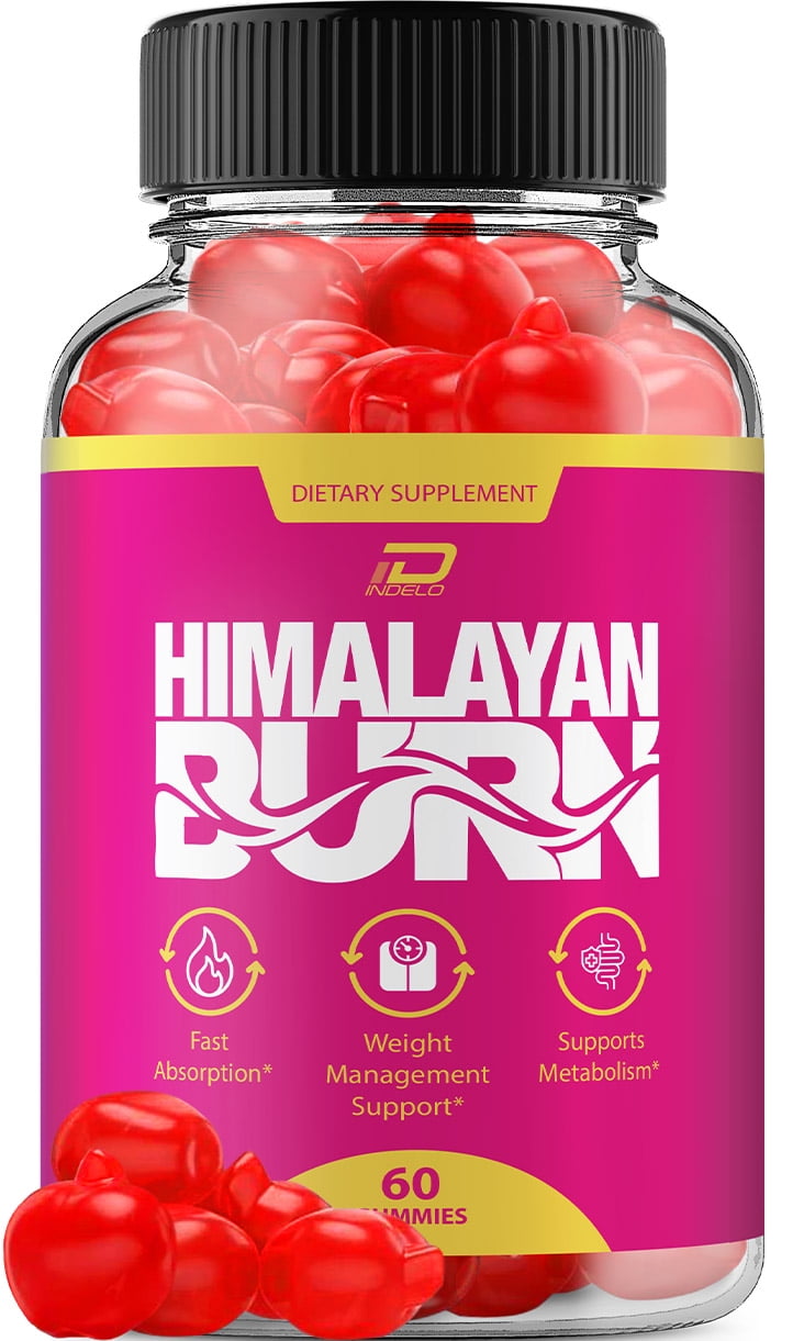 Himalayan Burn Keto ACV Gummies Supplement  HimalayanBurn ACV Gummy Apple Cider Vinegar 1000MG, 1 Pack, 60 Gummies