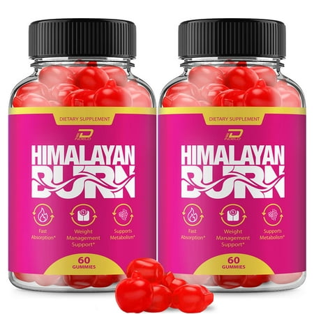 Himalayan Burn Keto ACV Gummies Supplement – HimalayanBurn ACV Gummy Apple Cider Vinegar 1000MG, 2 Pack, 120 Gummies
