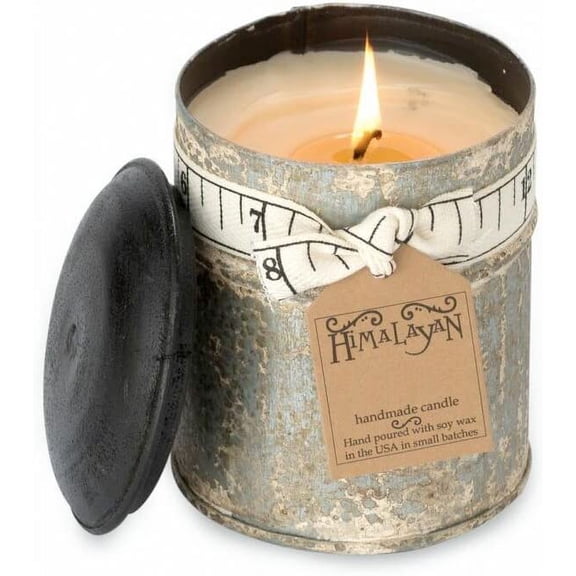 Himalayan Candles Spice Tin Soy Candle, Ginger Patchouli, 10-Ounce Patchouli Ginger