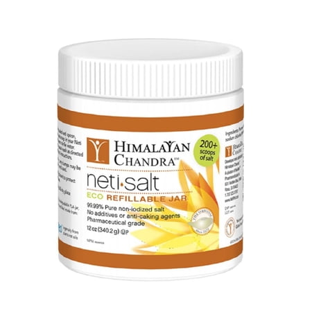 Himalayan Chandra Neti Pot Salt Jar, 12 oz
