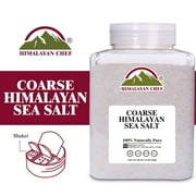 Himalayan Chef Coarse Grain Salt – 5 lb Jar for Cooking, Baking, and Seasoning