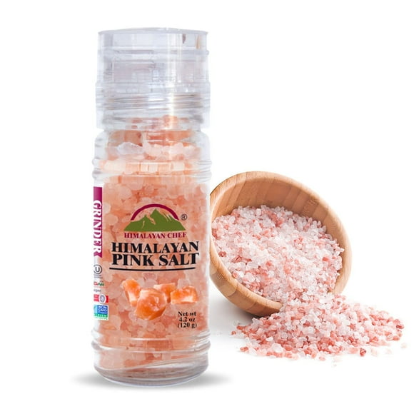 Himalayan Chef Himalayan Pink Salt Grinder-4.2REMCRoz, (5303C)