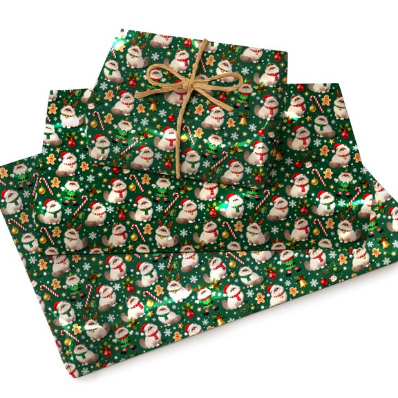Himalayan Christmas Wrapping Paper Rolls, Himalayan Holiday Gift Wrapping Paper Merry Christmas