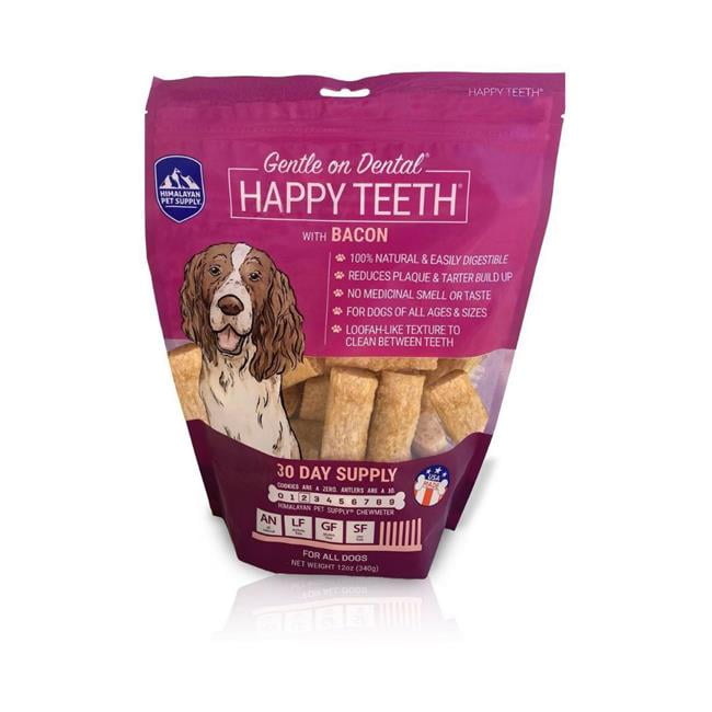Himalayan Dog 30 Day Dental Bacon 12oz Himalayan Dog 30 Day Dental Bacon 12oz