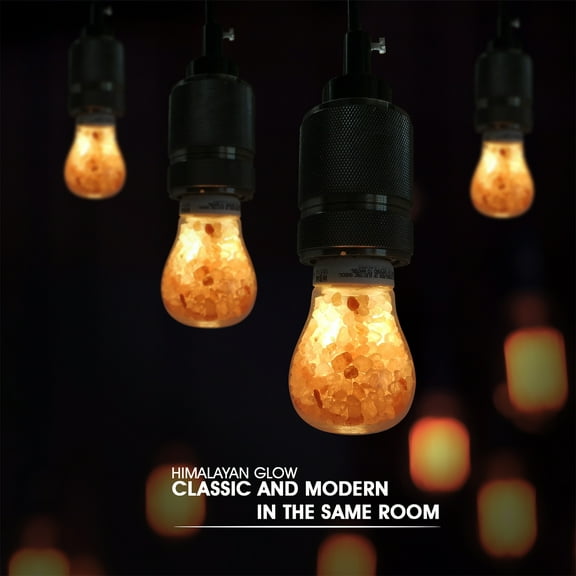 Himalayan Glow Edison Salt Light Bulb, Modern Style Light Bulb 5W