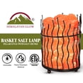 thumbnail image 1 of Himalayan Glow Natural Salt Lamp 8"Tall Round Basket 10lbs with Dimmer, 1 of 7