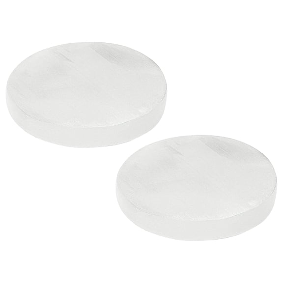 Himalayan Glow Selenite Crystal Charging Plate with LED Light – 4–6 inch Natural Crystal for Healing and Meditation | USB-Powered, LED Bulb Included