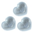 thumbnail image 1 of Himalayan Glow Selenite Crystal Heart Stone, Healing & Calming Effects, 2.5 inches, 3 Count, 1 of 8