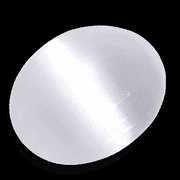 Himalayan Glow Selenite Palm Stone Crystal, Healing & Calming Effects, Best to D cor Rooms