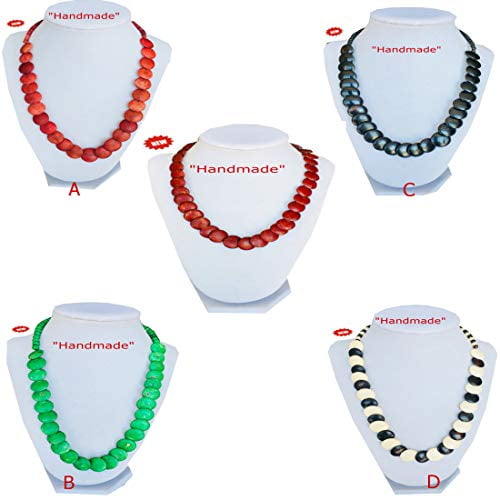 Himalayan Handmade Bone Necklace Bulk Choice Comes with Gift Box (Image D)