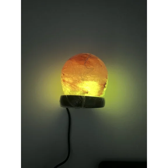 Himalayan Pink Salt Ball Lamp 3x3 USB LED Color Changing Desk Light