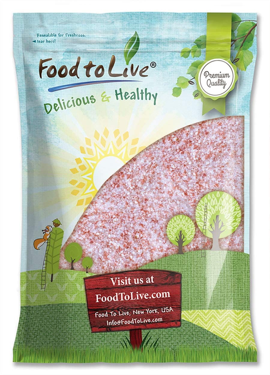 Himalayan Pink Salt – Coarse, 10 Pounds — Raw, Vegan, Kosher — by Food to Live