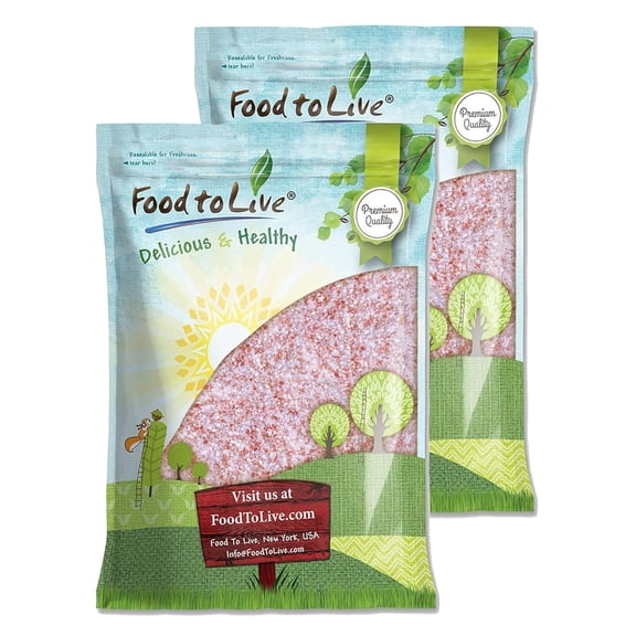Himalayan Pink Salt Coarse, 20 Pounds Raw, Vegan, Kosher by Food to Live