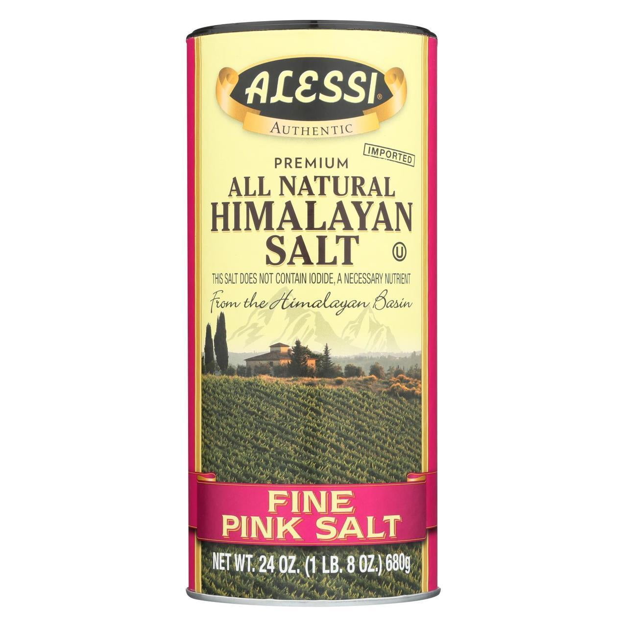 Himalayan Pink Salt, Fine (Alessi) 24 oz