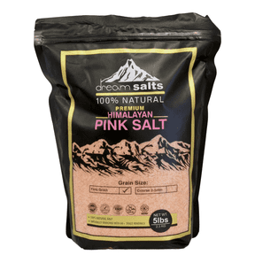 Himalayan Pink Salt Fine Grain | 80oz (5 Pound) | Kosher Certified, Non-GMO, Mineral-Rich - for Cooking, Seasoning, Baking, Table Use