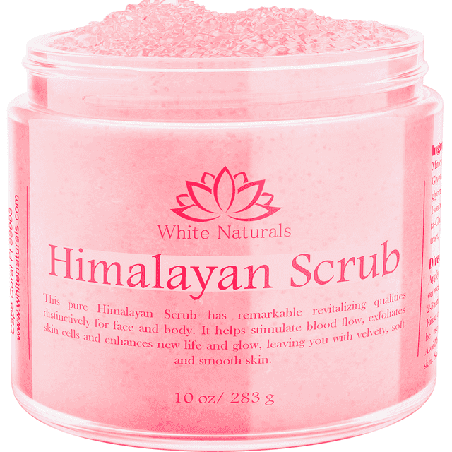 Himalayan Pink Salt Scrub, The Perfect Gift for Women, Face & Body