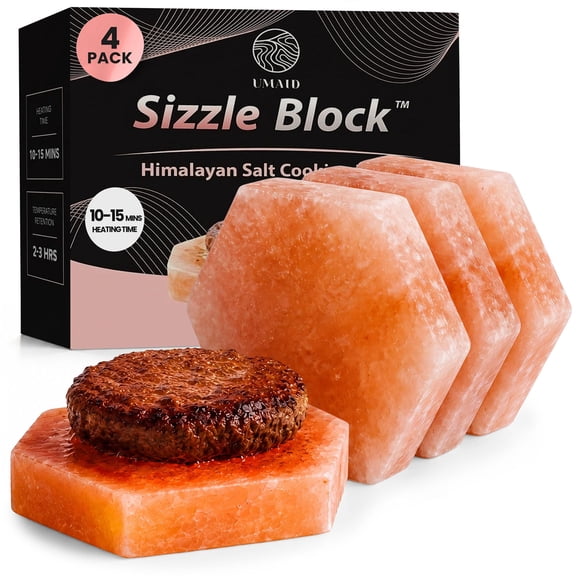 Himalayan Salt Block 4-pack 6-ingon For Grilling & Serving