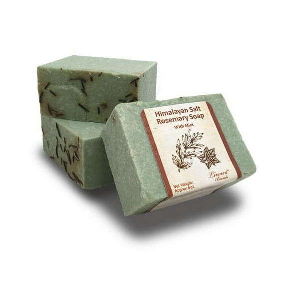 Himalayan Salt Cart 691182 6oz Salt Rosemary & Peppermint Soap