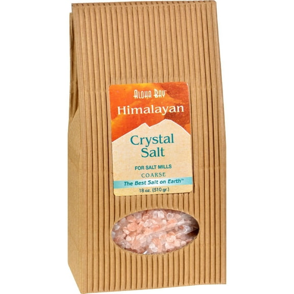 Aloha Bay Himalayan Crystal Salt Coarse 18 oz